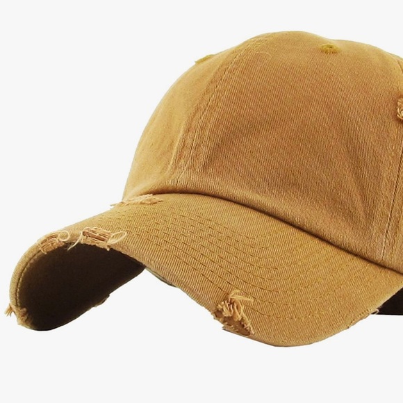 Distressed Baseball Hat - Picture 2 of 3